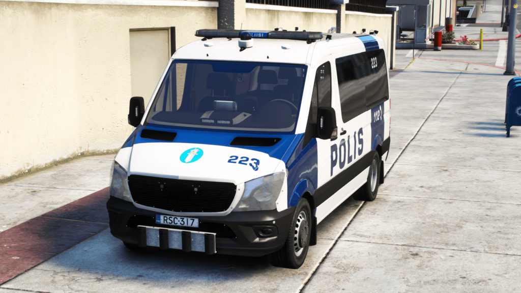 GTA V Finnish Police 222, 223 & OU125 and Unmarked vehicles