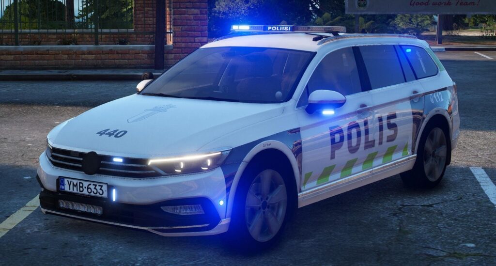 GTA V Finnish Police 440 and unmarked version vehicles