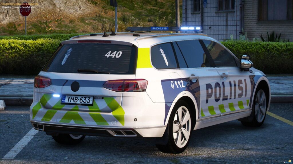 GTA V Finnish Police 440 and unmarked version vehicles