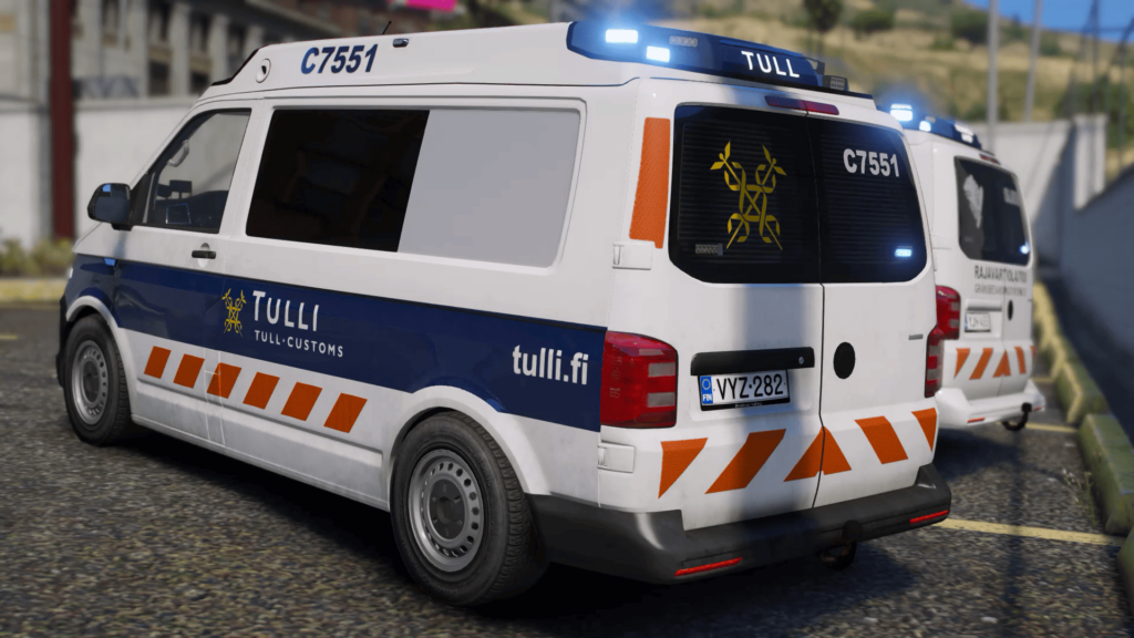 GTA V Finnish Police 106, 617 & 702 etc. vehicles