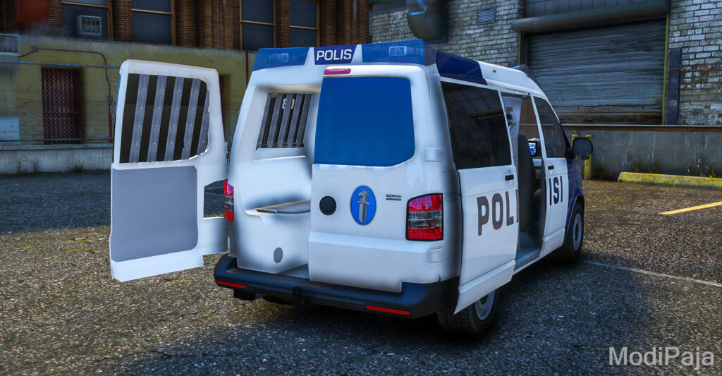 GTA V Finnish Police 108, Customs 241, Military Police vehicles
