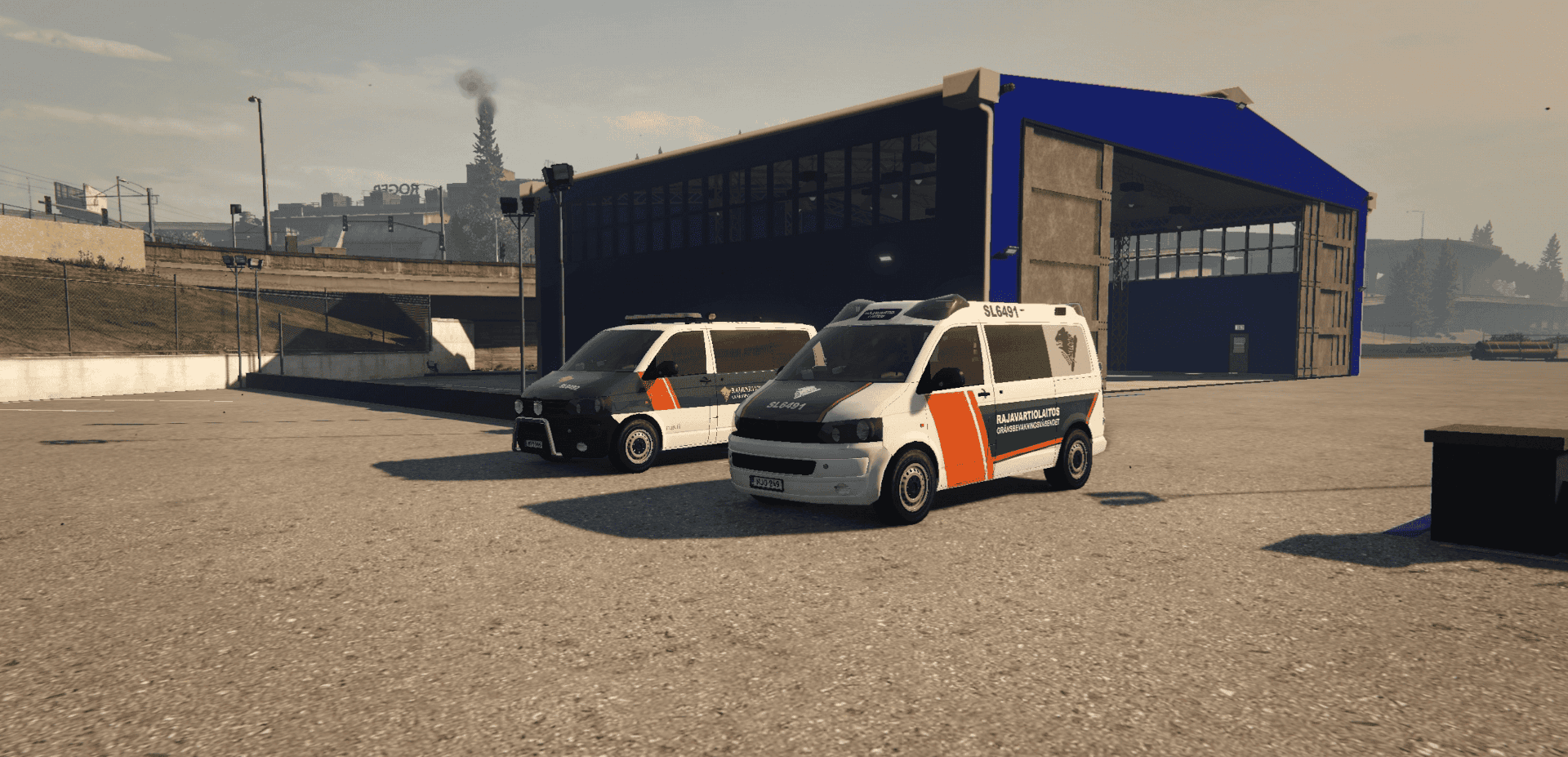 GTA V Finnish Police 108, Customs 241, Military Police vehicles - Image 8