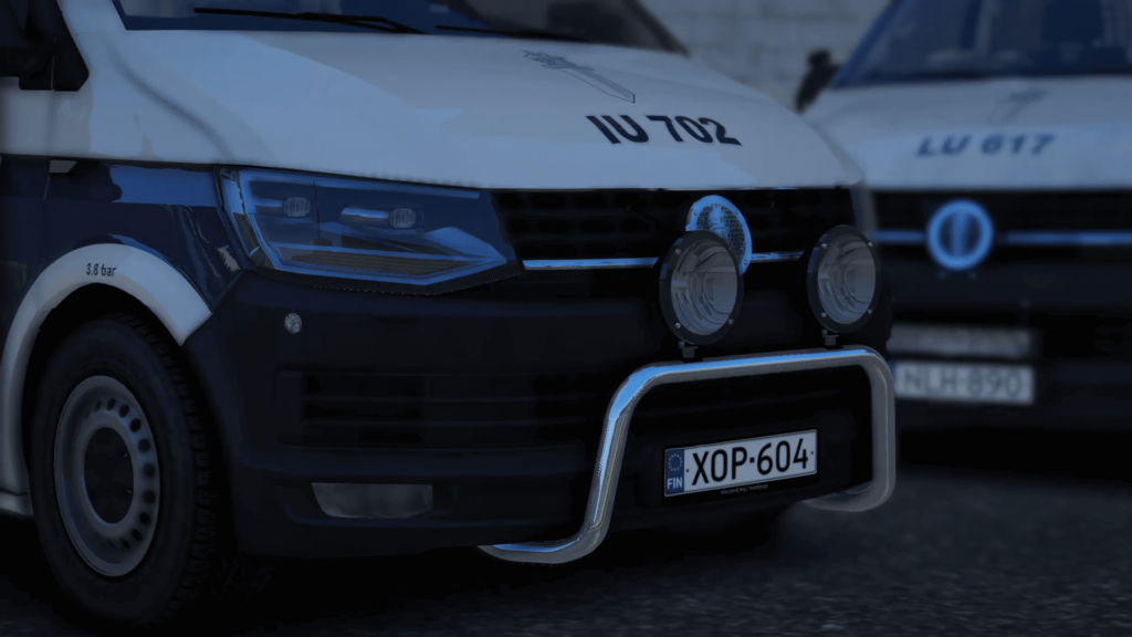 GTA V Finnish Police 106, 617 & 702 etc. vehicles