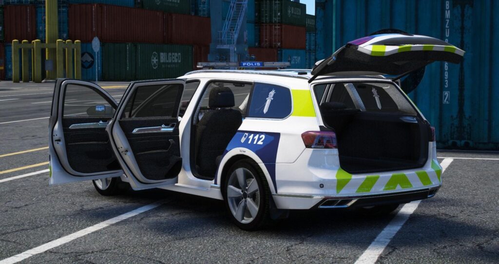 GTA V Finnish Police 440 and unmarked version vehicles