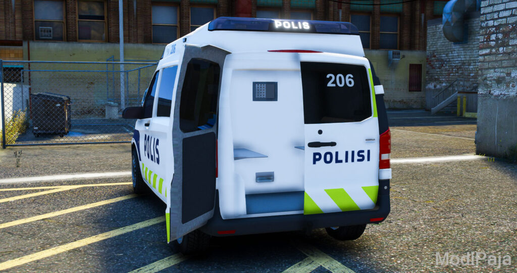 GTA V Finnish Police 206 & 423 and Border Guard 6494 vehicles