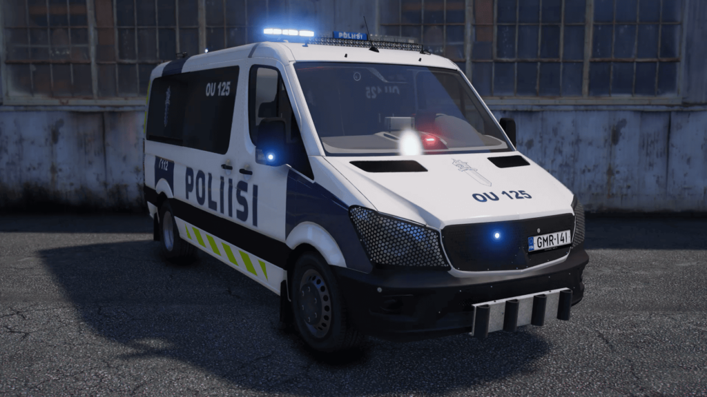GTA V Finnish Police 222, 223 & OU125 and Unmarked vehicles