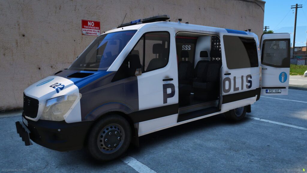 GTA V Finnish Police 222, 223 & OU125 and Unmarked vehicles