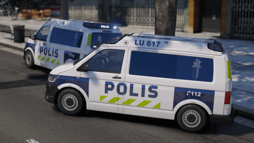 GTA V Finnish Police 106, 617 & 702 etc. vehicles