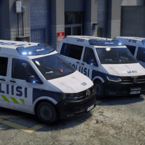 Finnish Police 106, 617 & 702 etc. vehicles for GTA V