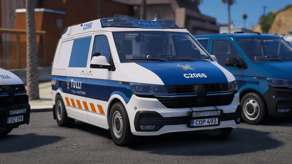 GTA V Finnish Police 100, 103, 109, 424, 774, 024, Customs 2066, Unmarked - vehicles (V2)