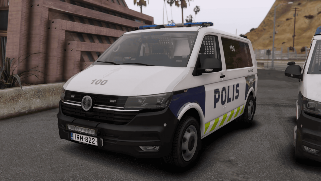 GTA V Finnish Police 100, 103, 109, 424, 774, 024, Customs 2066, Unmarked - vehicles (V2)