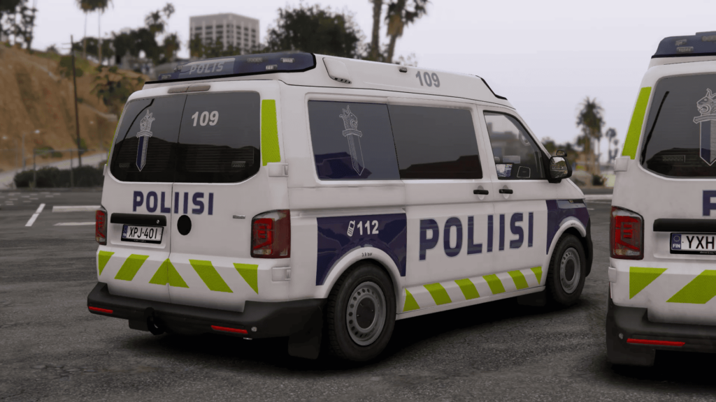 GTA V Finnish Police 100, 103, 109, 424, 774, 024, Customs 2066, Unmarked - vehicles (V2)