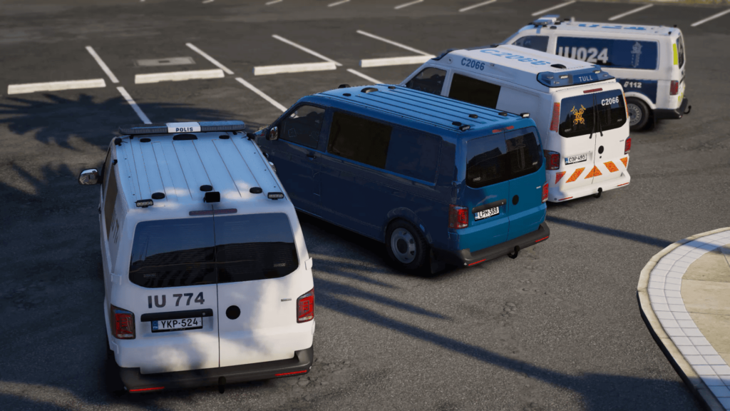 GTA V Finnish Police 100, 103, 109, 424, 774, 024, Customs 2066, Unmarked - vehicles (V2)