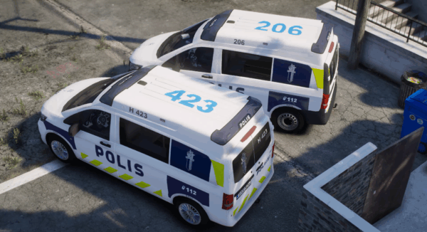 GTA V Finnish Police 206 & 423 and Border Guard 6494 vehicles - Image 6