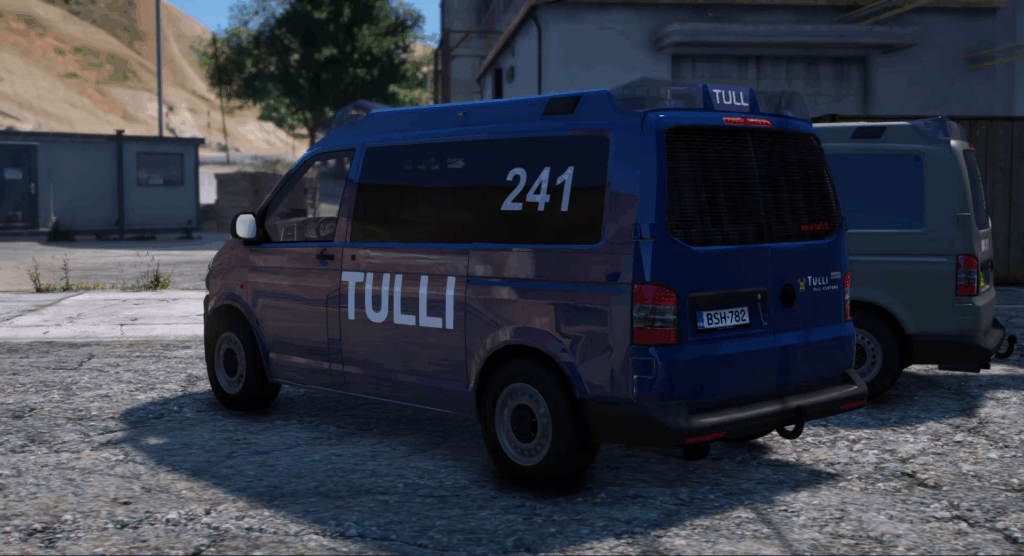 GTA V Finnish Police 108, Customs 241, Military Police vehicles