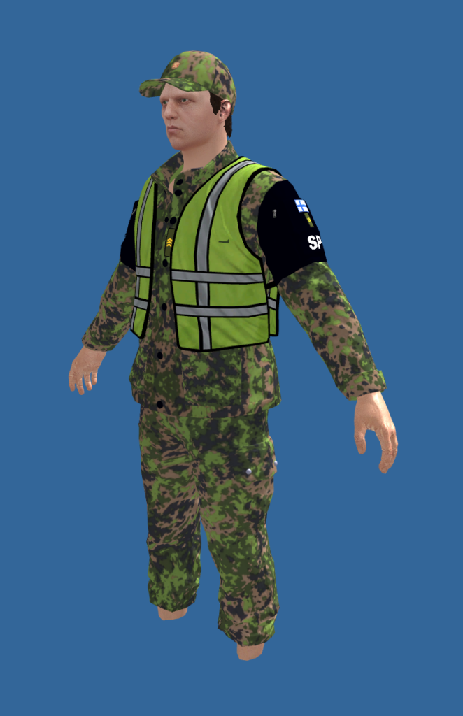 Finnish Military Police field uniform for GTA V MP Server