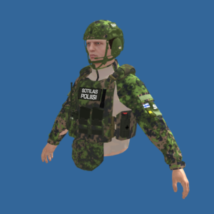 Finnish Military Police combat uniform for GTA V MP Server