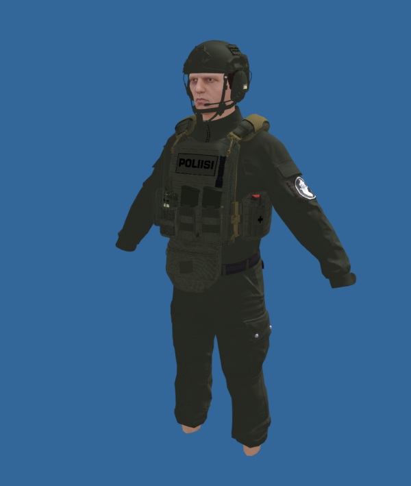 Finnish Police VATI/KARHU clothing package for GTA V MP Server