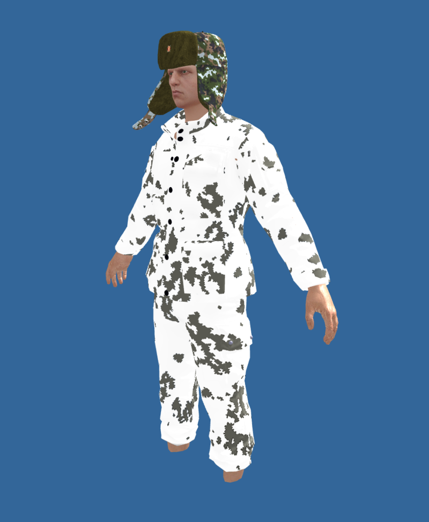 Finnish Military Police winter uniform for GTA V MP Server