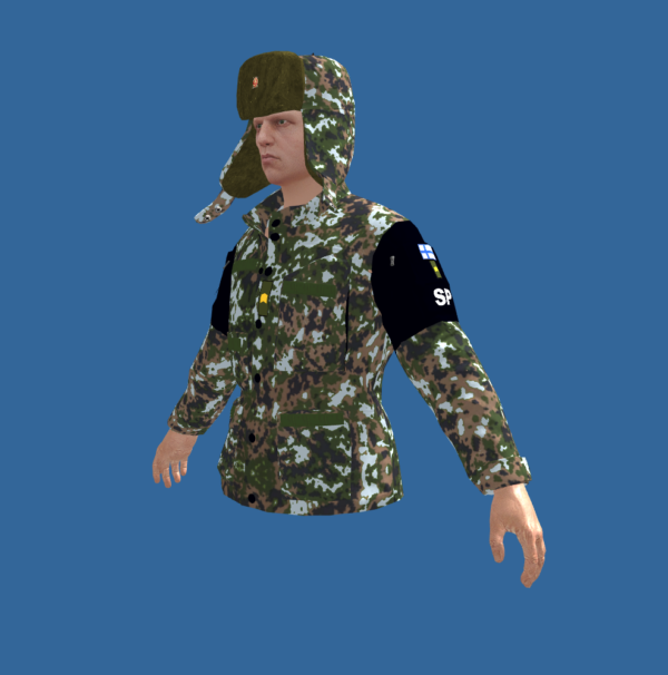 Finnish Military Police winter uniform for GTA V MP Server