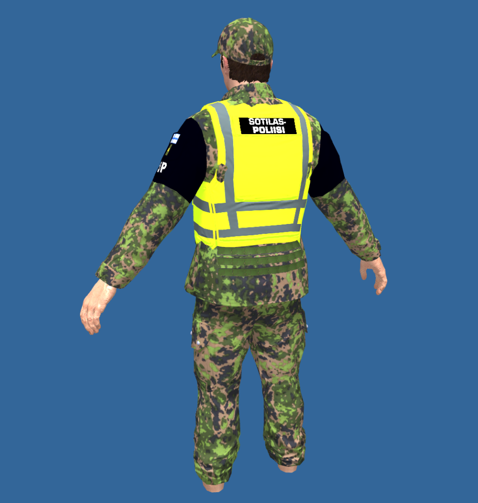 Finnish Military Police field uniform for GTA V MP Server
