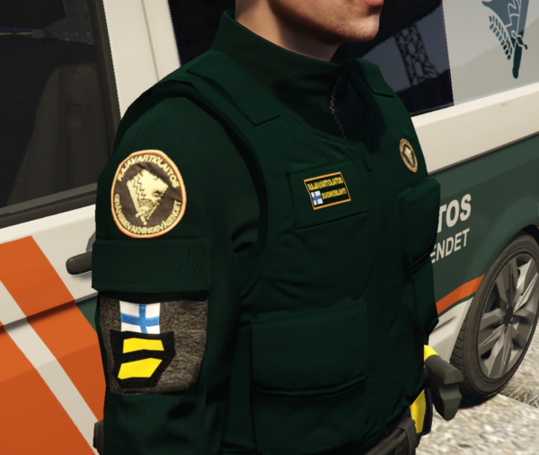 Finnish Border Guard field uniform+pilot suit for GTA V MP Server