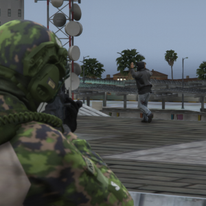 Finnish Military Police field+combat uniform package for GTA V MP Server