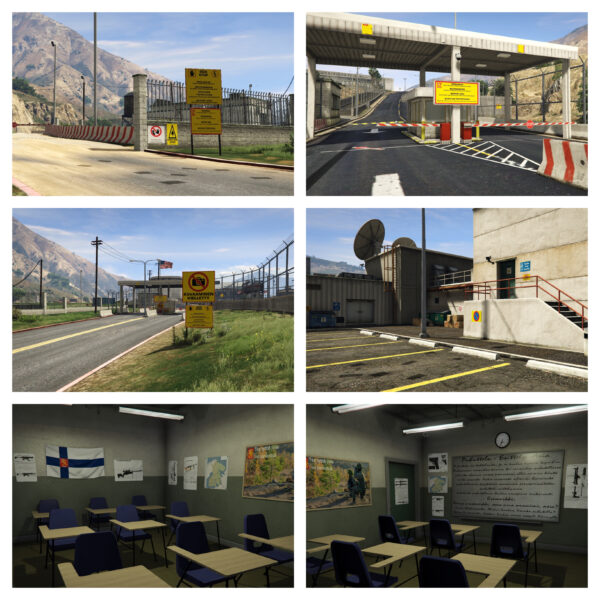 Finnish themed army base for GTA V