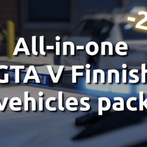 All-in-one GTA V Finnish vehicles pack