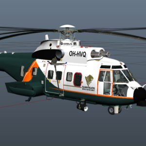 Finnish Border Guard Eurocopter AS332 Super Puma OH-HVQ for GTA MP