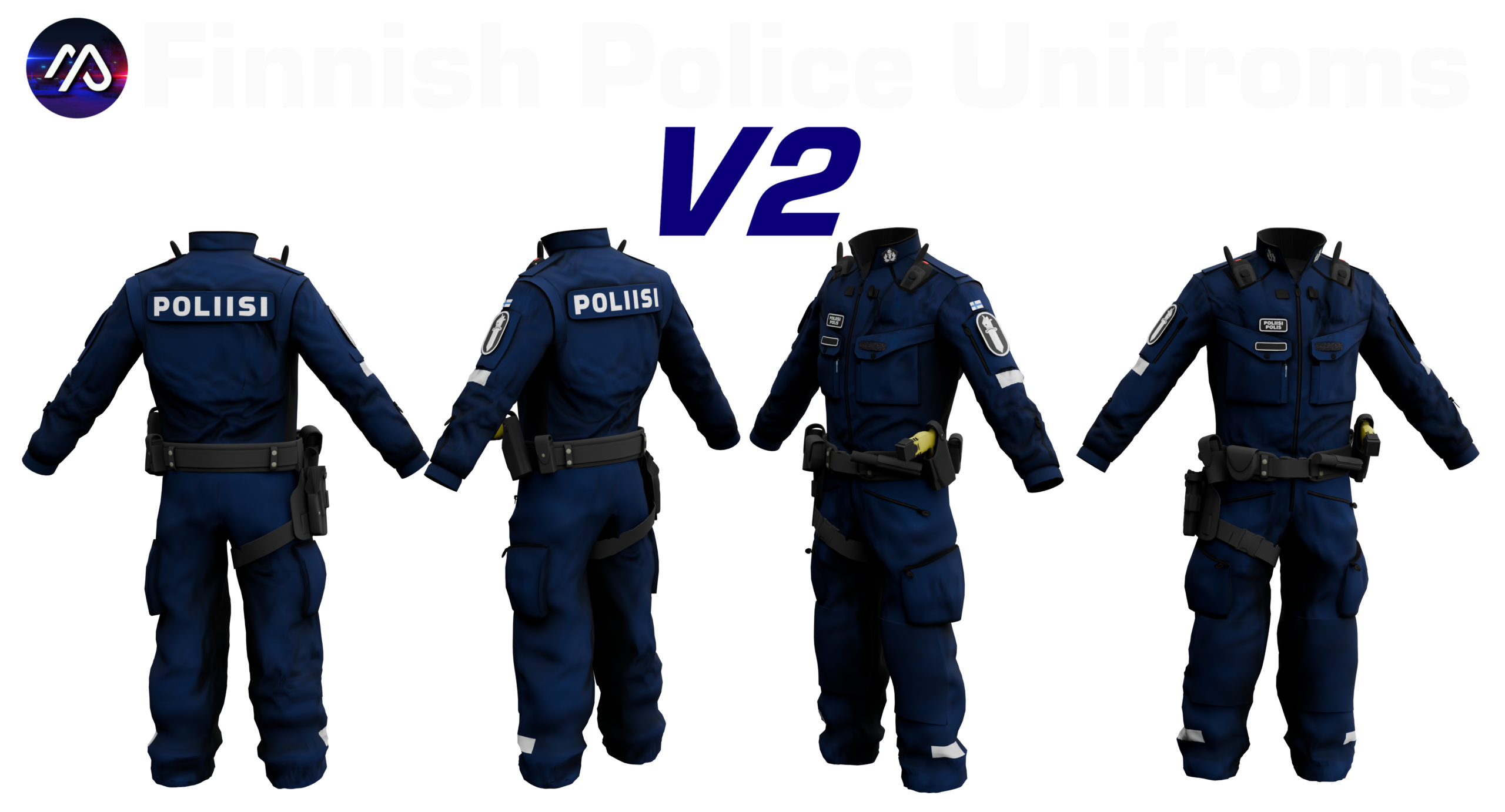 Finnish Police Uniforms V2 for FiveM - Image 22