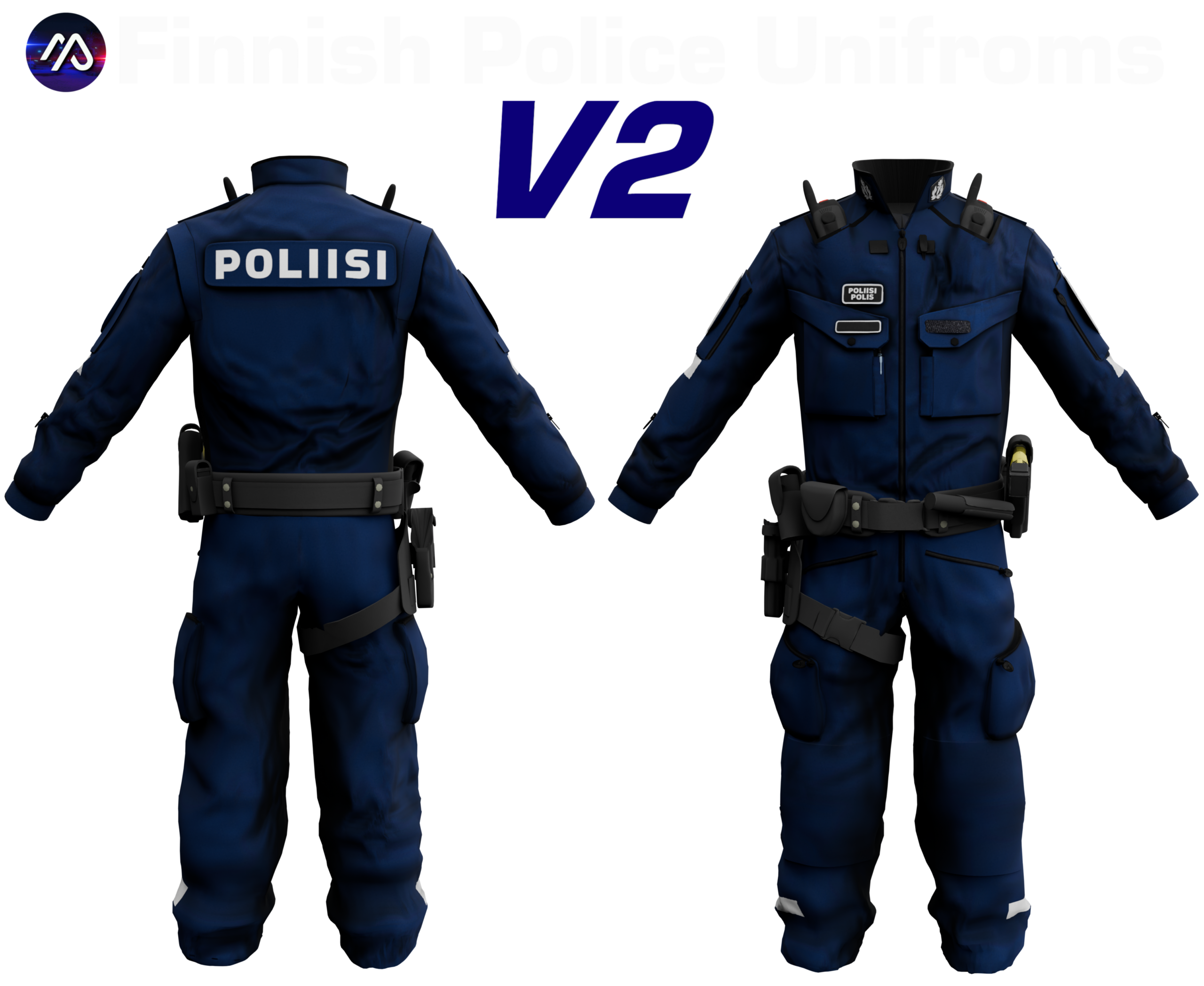 Finnish Police Uniforms V2 for FiveM - Image 23