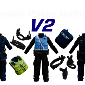 Finnish Police Uniforms V2 for FiveM