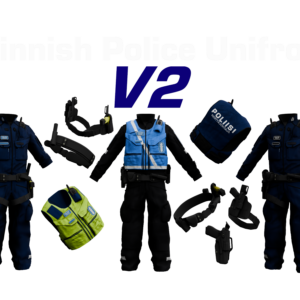 Finnish Police Uniforms V2 for FiveM