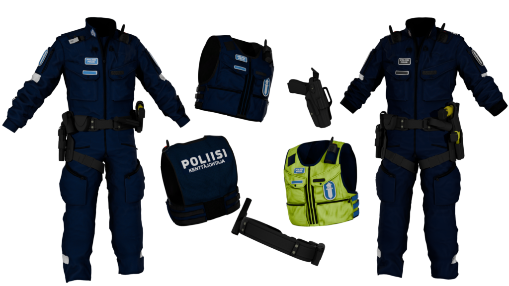 Finnish Police Uniforms V3 for FiveM