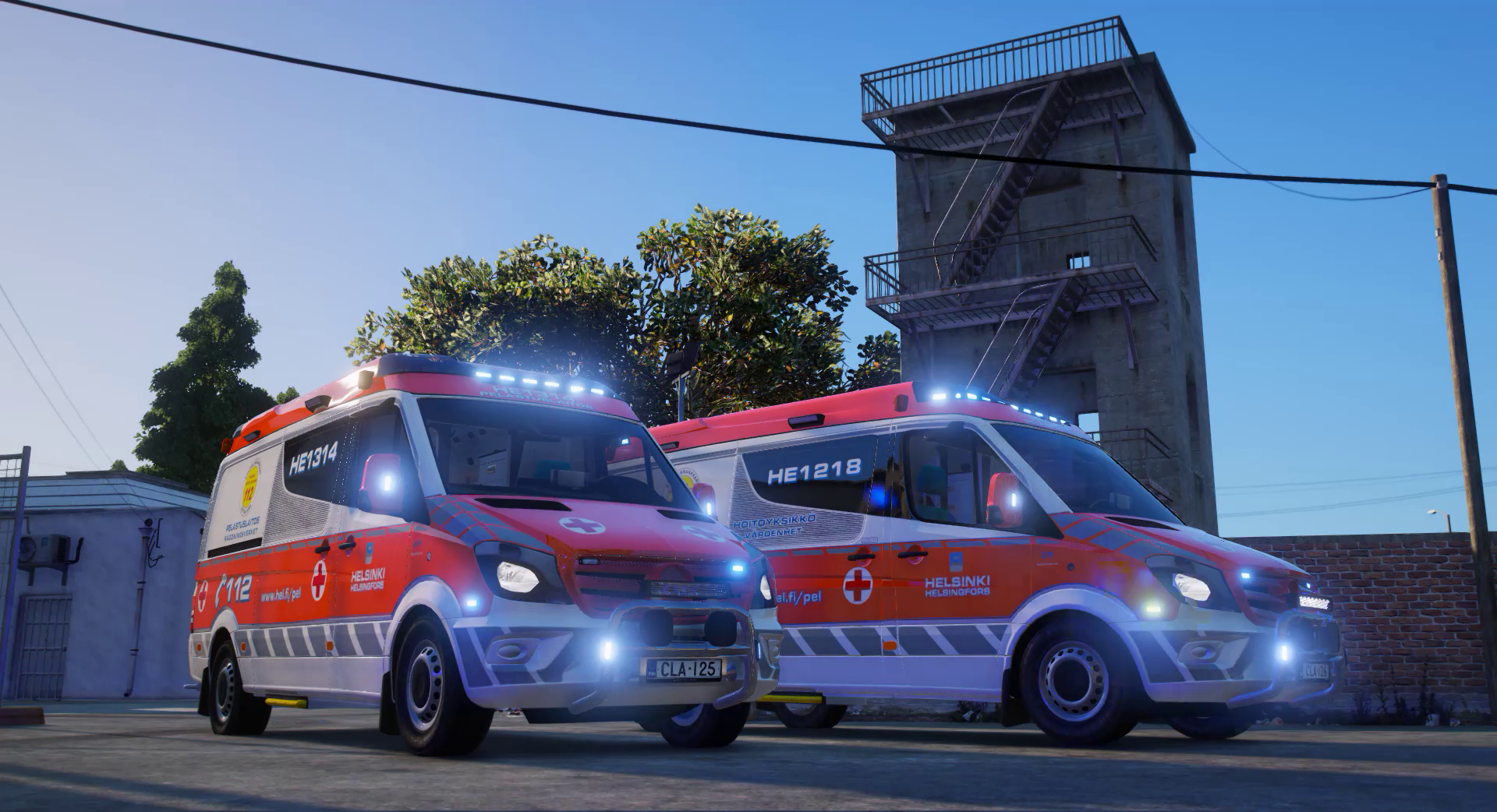 GTA V Finnish Ambulances 1 | [BASE PACK] - Helsinki - Image 30