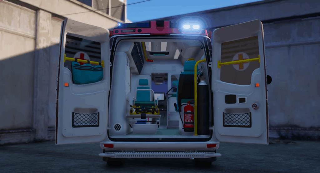 GTA V Finnish Ambulances 1 | [BASE PACK] - Helsinki