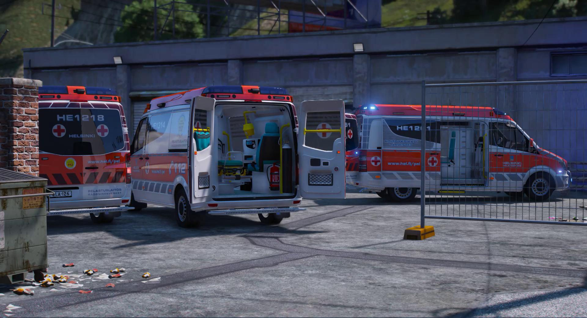GTA V Finnish Ambulances 1 | [BASE PACK] - Helsinki - Image 6