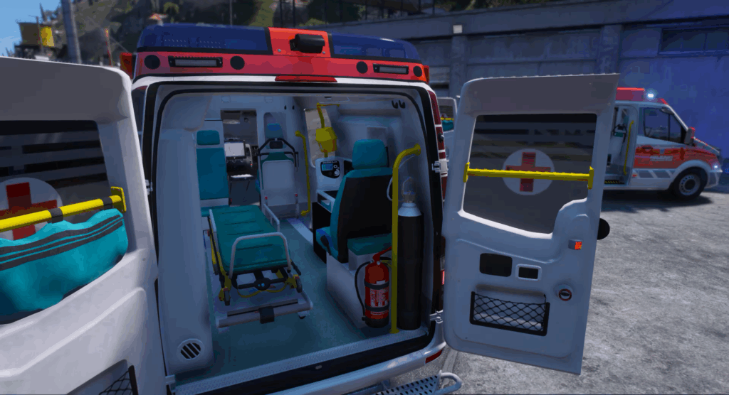 GTA V Finnish Ambulances 1 | [BASE PACK] - Helsinki