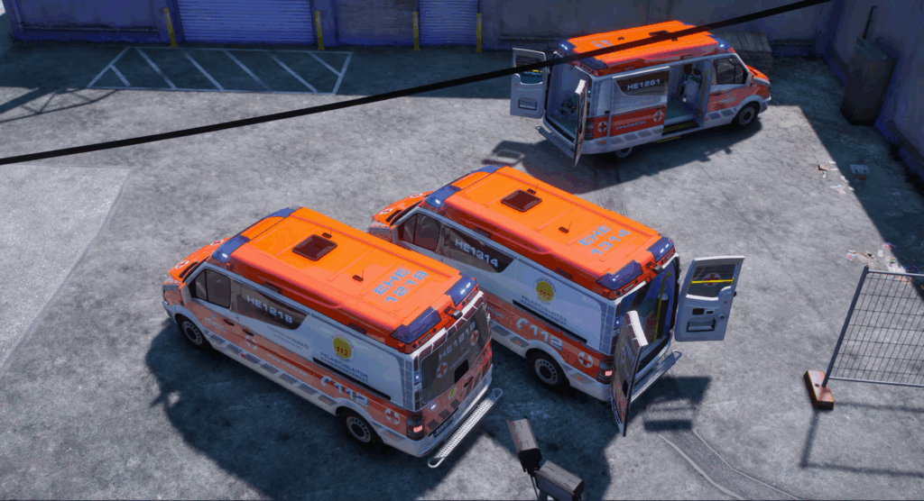 GTA V Finnish Ambulances 1 | [BASE PACK] - Helsinki