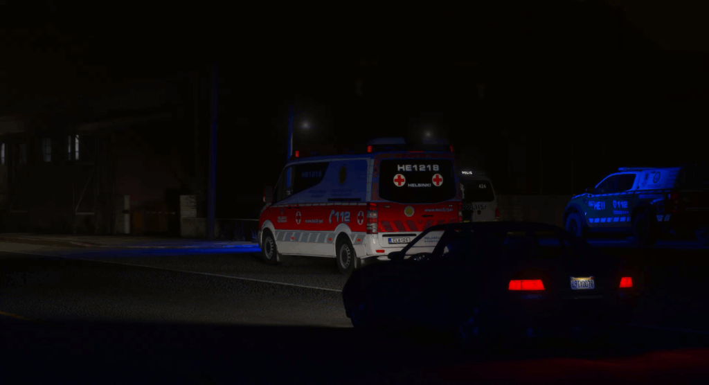 GTA V Finnish Ambulances 1 | [BASE PACK] - Helsinki