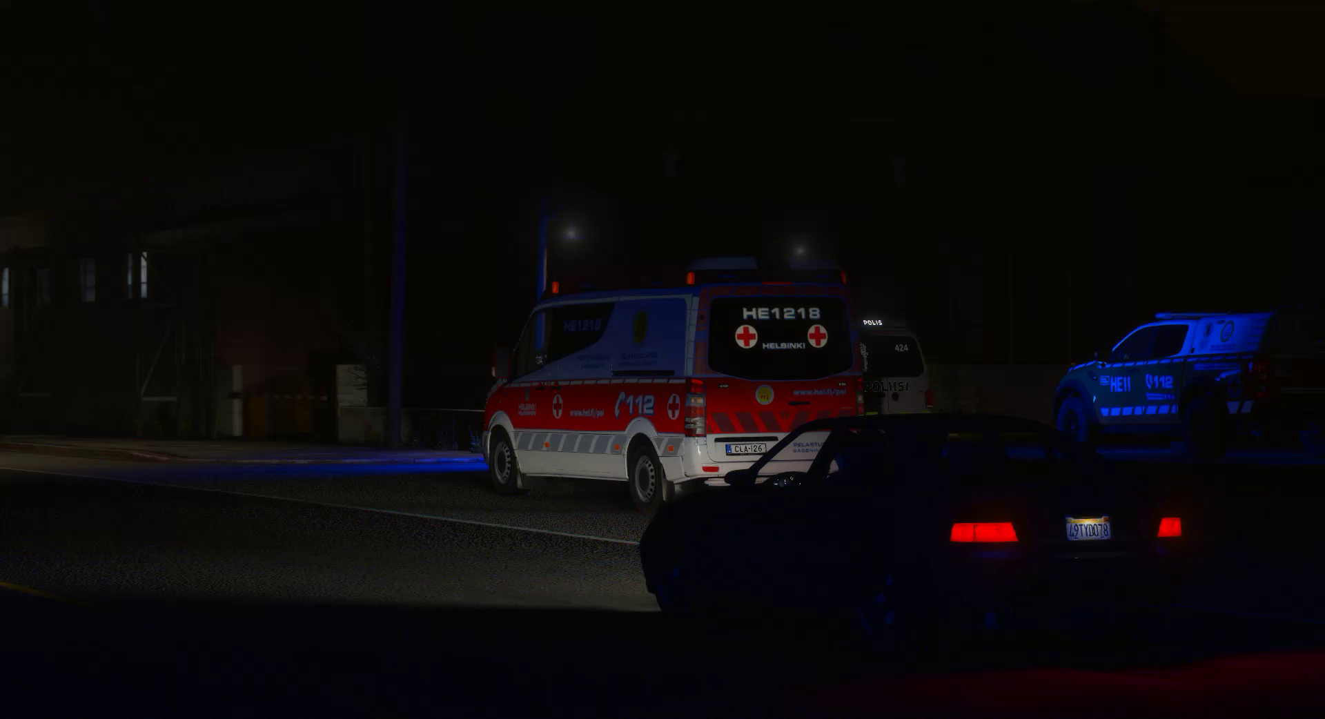 GTA V Finnish Ambulances 1 | [BASE PACK] - Helsinki - Image 40