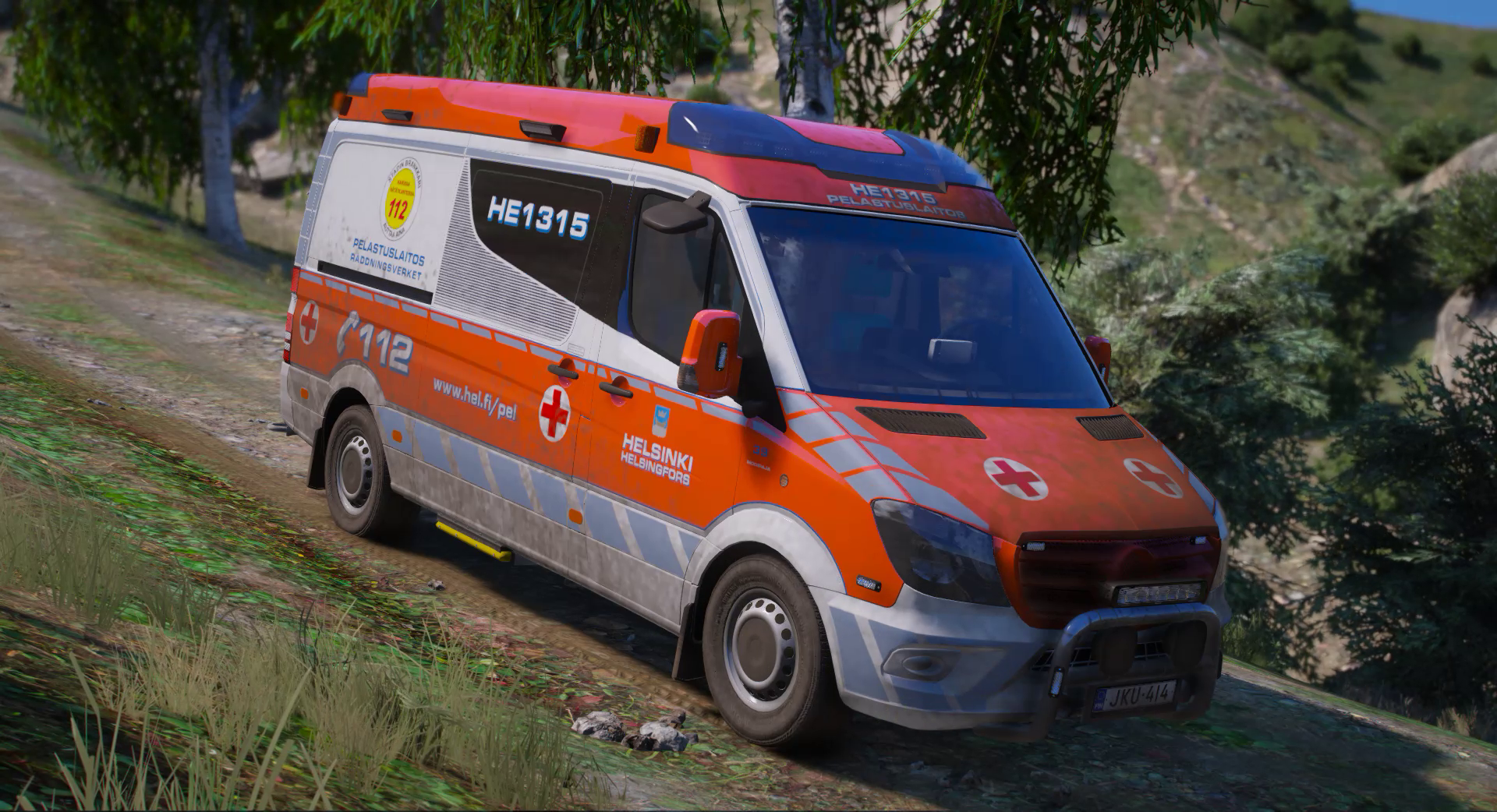 GTA V Finnish Ambulances 1 | [BASE PACK] - Helsinki - Image 11