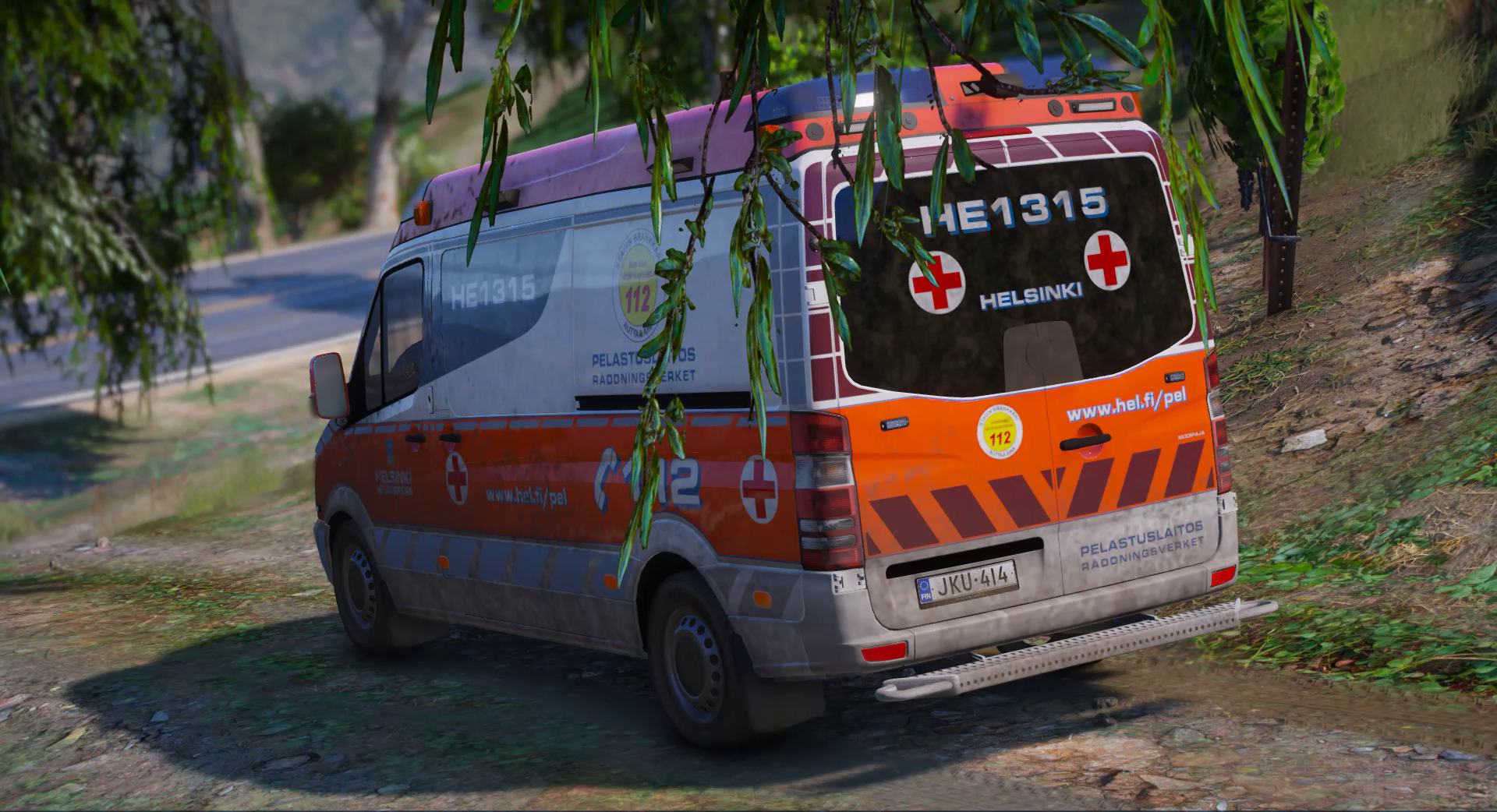 GTA V Finnish Ambulances 1 | [BASE PACK] - Helsinki - Image 13