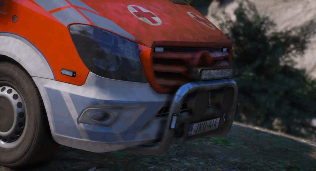 GTA V Finnish Ambulances 1 | [BASE PACK] - Helsinki