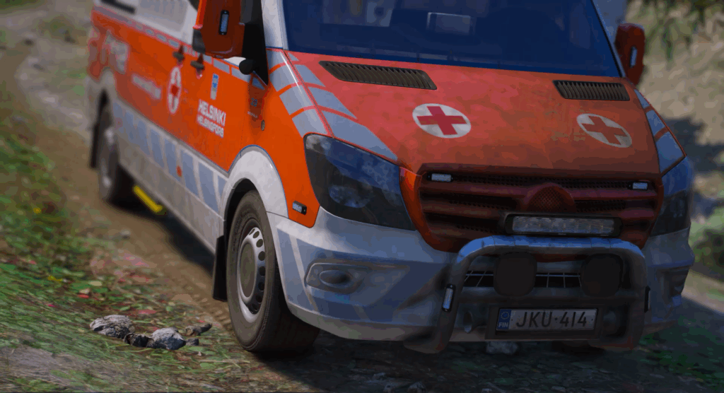GTA V Finnish Ambulances 1 | [BASE PACK] - Helsinki