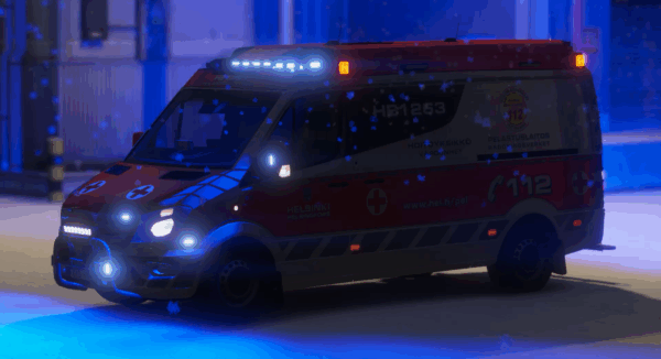 GTA V Finnish Ambulances 1 | [BASE PACK] - Helsinki - Image 20