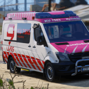 GTA V Finnish Ambulances 1 | [TEXTURES] - KU7503