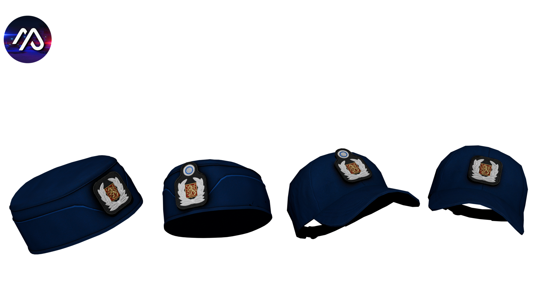 Finnish Police Hats for FiveM - Image 1