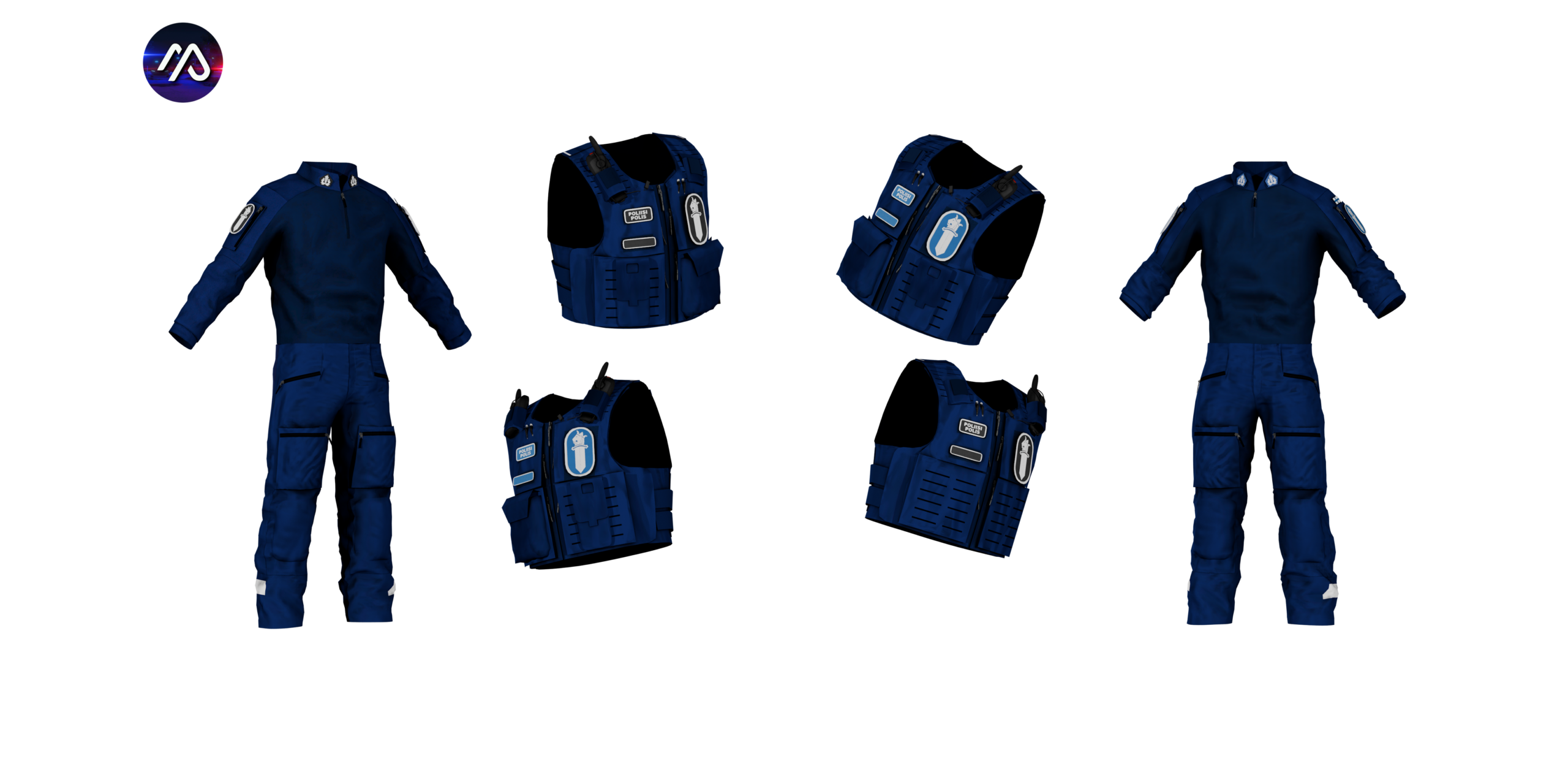 Finnish Police Field Uniforms for FiveM - Image 1